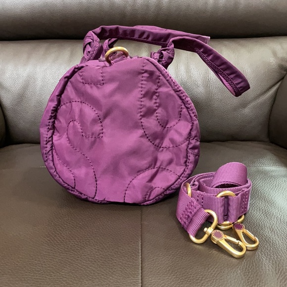 Marc Jacobs dark purple nylon satchel - Picture 3 of 8